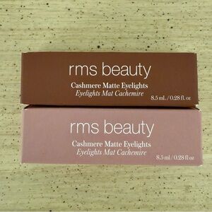RMS Beauty Cashmere Matte Eyelights - Brown and taupe